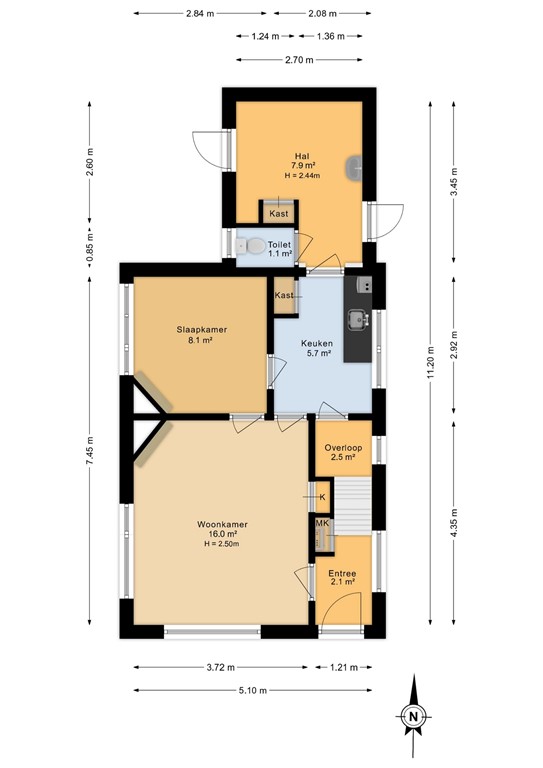 mediumsize floorplan